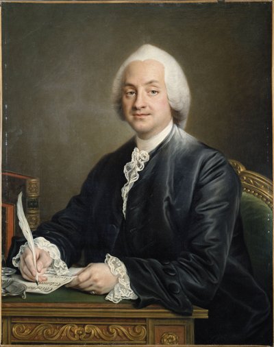 Portrett av Denis Paul Le Pot de la Fontaine. 1772 av Francois Hubert Drouais
