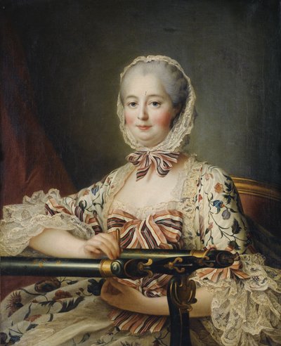 Portrett av Marquise de Pompadour 1721-1764 av Francois Hubert Drouais