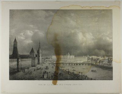 Utsikt fra Foundling House av Francois Joseph Dupressoir