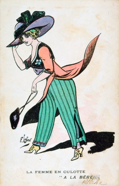 The Woman in Breeches, 1900-tallet av Francois Lafon