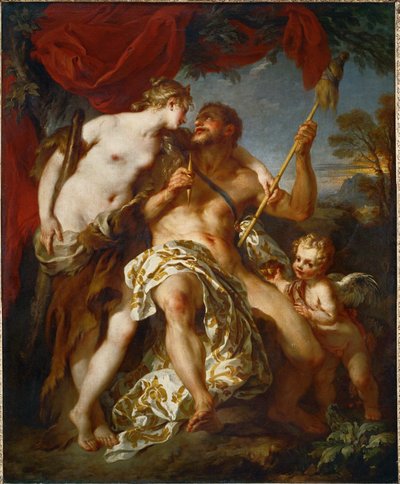 Herkules og Omfale ... av François Lemoyne