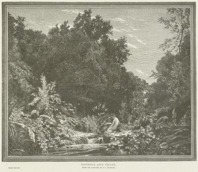 Daphnis og Chloe av Francois Louis Francais