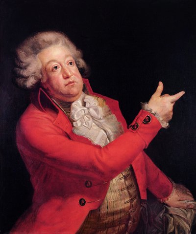 Honore Gabriel Riqueti (1749-91) greve av Mirabeau, ca. 1790 av Francois Louis Lonsing
