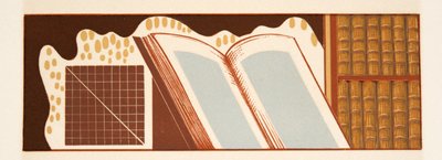 Grafisk illustrasjon fra Prometheus Enchained av Aeschylus, pub. 1941 (stensiltrykk) av Francois Louis Schmied