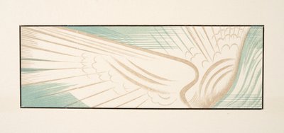 Grafisk illustrasjon fra Prometheus Enchained av Aeschylus, pub. 1941 (stensiltrykk) av Francois Louis Schmied