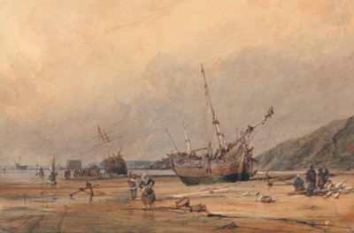 Calais Sands av Francois Louis Thomas Francia