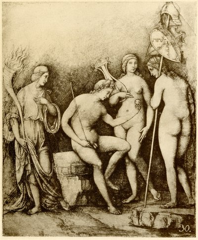 Paris-dommen av Francois Louis Thomas Francia