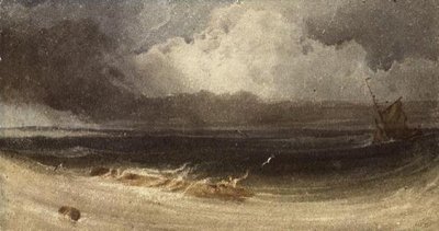Den forliste sjømannen av Francois Louis Thomas Francia