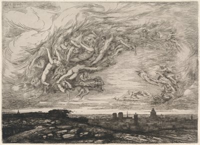 Kolera i Paris av Francois Nicolas Chifflart