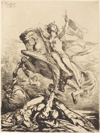 Kunstens geni av Francois Nicolas Chifflart