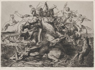 Overraskelse, 1800-tallet. av Francois Nicolas Chifflart