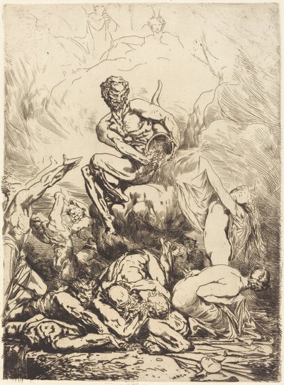 Sølvdjevelen av Francois Nicolas Chifflart