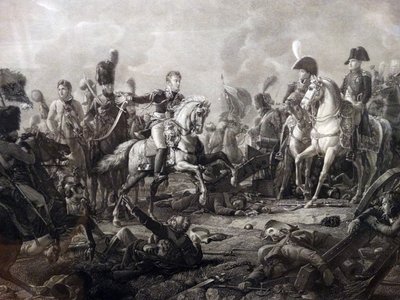 Slaget ved Austerlitz av Francois Pascal Simon (after) Gerard