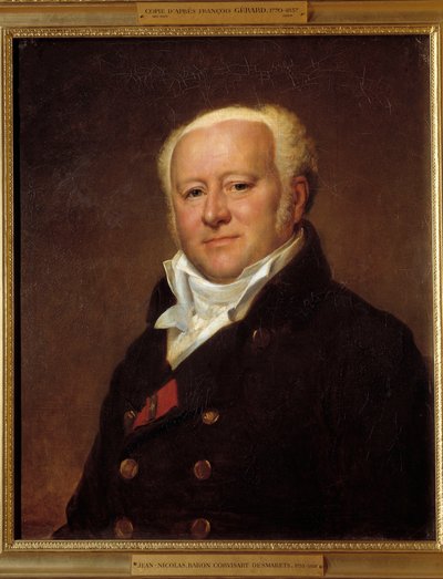 Portrett av Baron Jean Nicolas Corvisart-Desmaretz (Corvisart Desmaretz av Baron François Pascal Simon Gérard