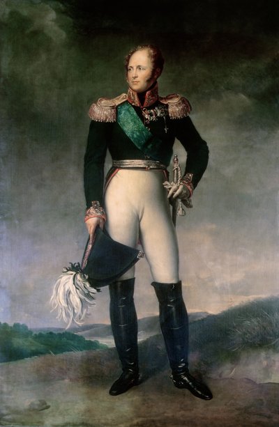 Alexander I av Russland av Francois Pascal Simon Gerard