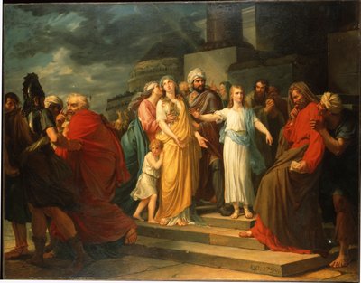 Daniel beviser Susannas uskyld av Francois Pascal Simon Gerard