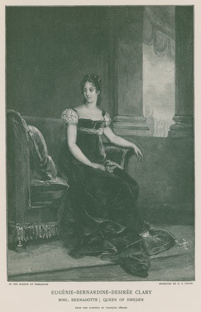Eugenie-Bernardine-Desiree Clary av Francois Pascal Simon Gerard