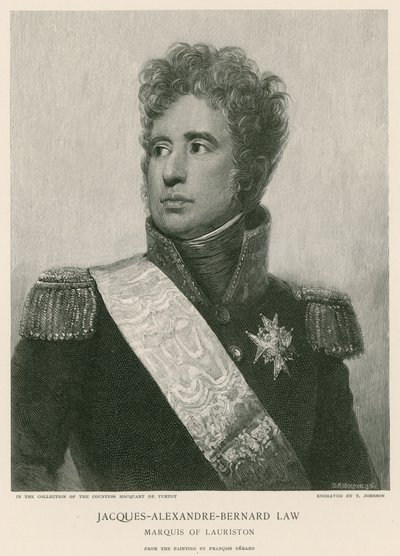 Jacques-Alexandre-Bernard Law av Francois Pascal Simon Gerard