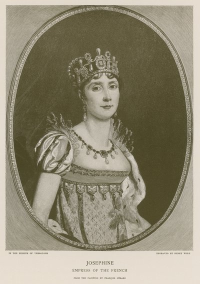 Josephine, keiserinne av franskmennene av Francois Pascal Simon Gerard