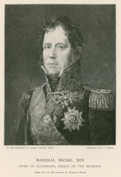 Marskalk Michel Ney av Francois Pascal Simon Gerard