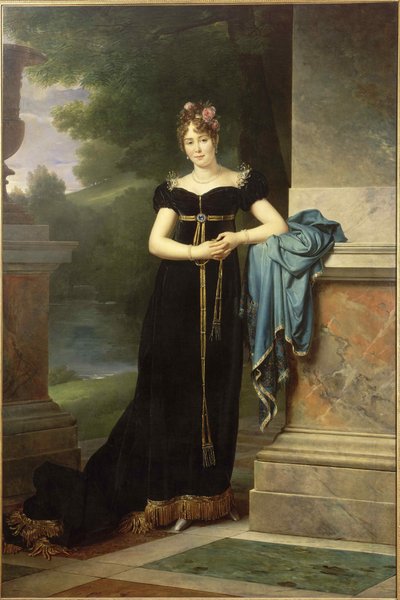 Portrett av grevinne Marie Walewska 1786-1817, ca. 1810. av Francois Pascal Simon Gerard