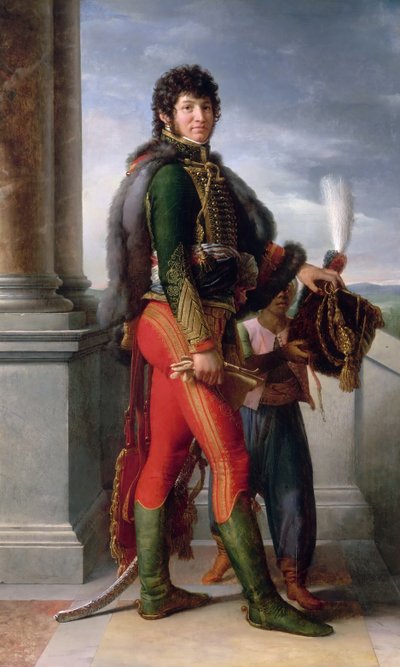 Portrett av Joachim Murat 1767-1815 av Francois Pascal Simon Gerard
