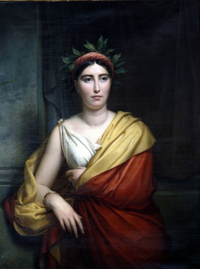 Portrett av sangeren Giuditta Pasta av Francois Pascal Simon Gerard