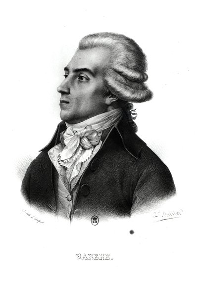Bertrand Barere de Vieuzac (1755-1841) (gravering) (bw-foto) av Francois Seraphin Delpech