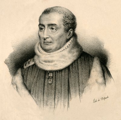 Christophe de Thou, 1508-1582, c1830. av Francois Seraphin Delpech