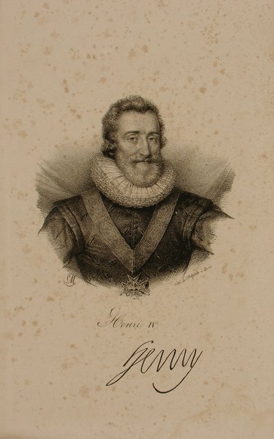 Henri IV (1553-1610) av Frankrike av Francois Seraphin Delpech