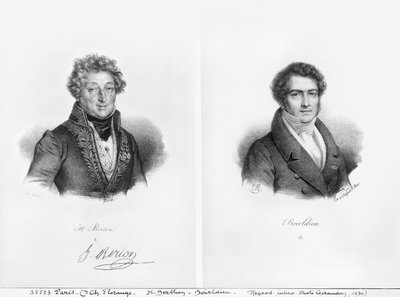 Henri Montan Berton (1767-1844) og Francois Adrien Boieldieu (1775-1834) av Francois Seraphin Delpech