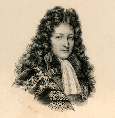 Louis Dauphin Sønn av Louis XIV, 1661-1711, c1830. av Francois Seraphin Delpech