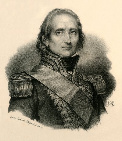 Soult, 1769-1851, c1830. av Francois Seraphin Delpech