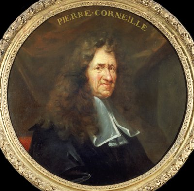 Portrett av Pierre Corneille 1606-1684, ca. 1680. av Francois Sicre