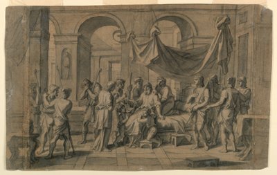 Tegning av Francois Verdier