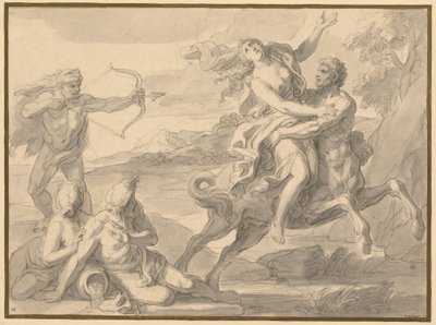 Voldtekten av Deianira av Francois Verdier