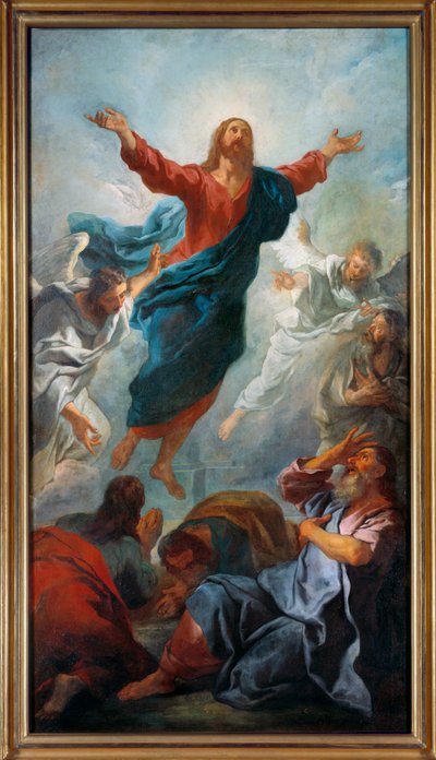 Oppstigningen. Maleri av Jean Francois De Troy av Francois de Troy