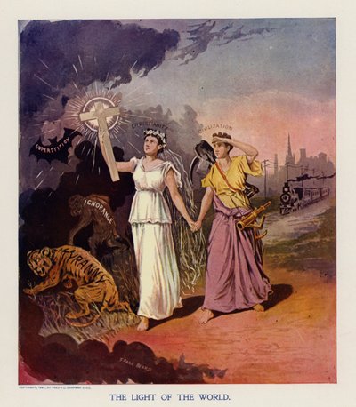 Verdens lys (fargelito) av Frank Beard