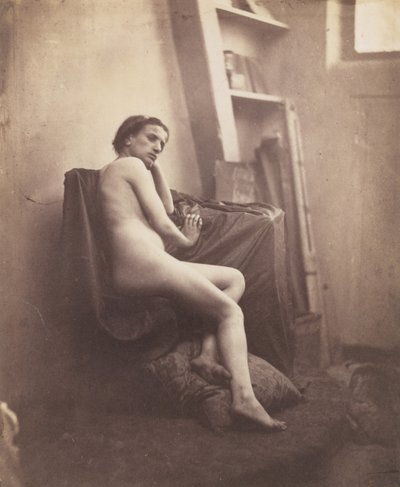 [Kvinne naken i studio], 1856-59. av Frank Chauvassaigne
