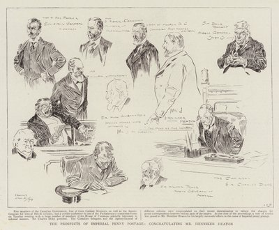 The Prospects of Imperial Penny Porto, gratulerer herr Henniker Heaton av Frank Craig