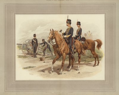 Royal Horse Artillery av Frank Dadd