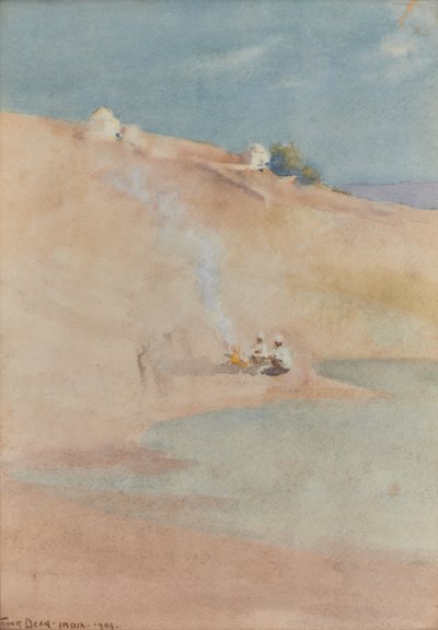 Kanten av Bekanneer-ørkenen, India av Frank Dean