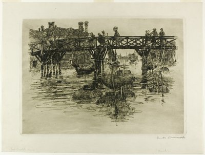 Fiskekvarteret, Venezia av Frank Duveneck