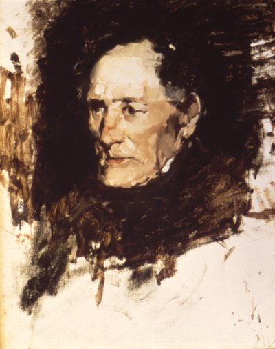 Leder for en gammel mann, ca. 1877-1879. av Frank Duveneck