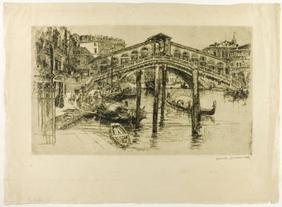 Rialto, Venezia av Frank Duveneck