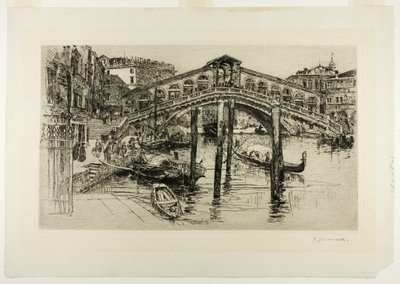 Rialto, Venezia av Frank Duveneck