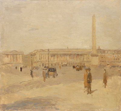 Place de la Concorde nr. III, n.d. av Frank Edwin Scott