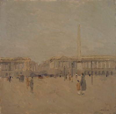 Place de la Concorde nr. II, n.d av Frank Edwin Scott