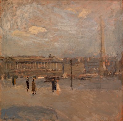 Place de la Concorde nr. IV-A, ca. 1917. av Frank Edwin Scott