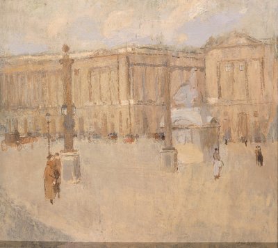 Place de la Concorde nr. I, n.d. av Frank Edwin Scott